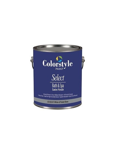 CS 322 - Латекс SLECT BATH AND SPA SATIN FINISH - Colorstyle