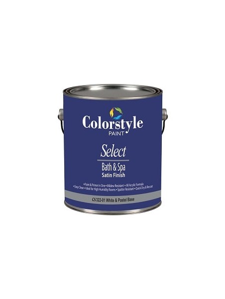 CS 322 - Латекс SLECT BATH AND SPA SATIN FINISH - Colorstyle