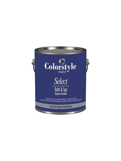 CS 322 - Латекс SLECT BATH AND SPA SATIN FINISH - Colorstyle