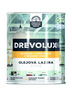DREVOLUX STYLE LAZURA - лазурен лак за дърво - CHEMOLAC