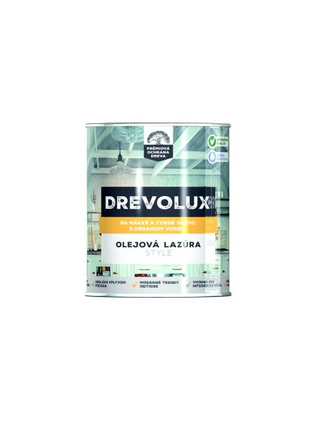 DREVOLUX STYLE LAZURA - лазурен лак за дърво - CHEMOLAC