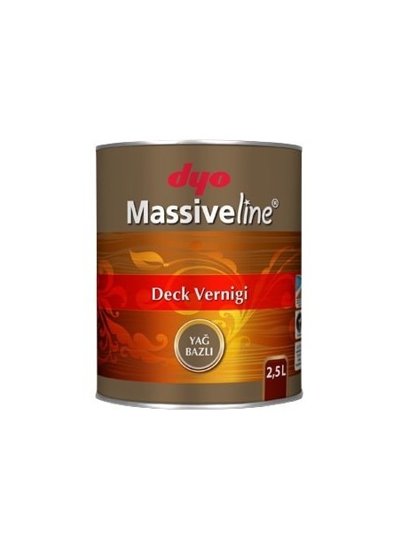 Лак за декинг MASSIVELINE DECK VERNIGI - DYO