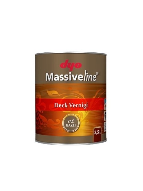 Лак за декинг MASSIVELINE DECK VERNIGI - DYO