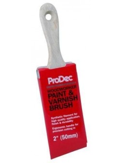 Скосена четка с къса дървена дръжка PWWB50 ProDec
