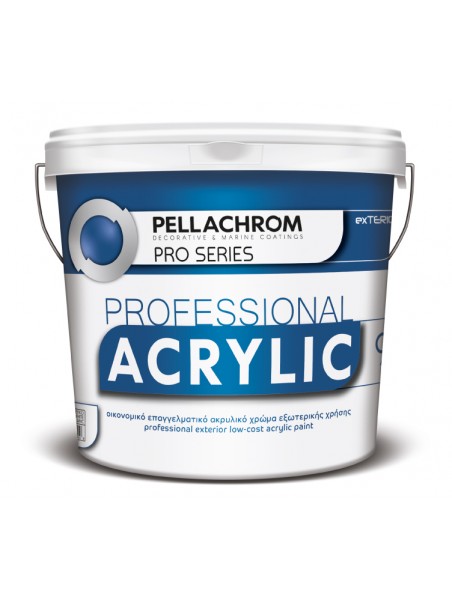 PROFFESIONAL ACRYLIC Професионална акрилна екстериорна боя  PELLACHROM