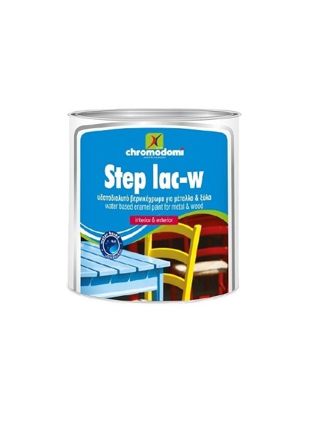 Акрилна боя STEP LAC ΝΕΡΟΥ - Chromodomi