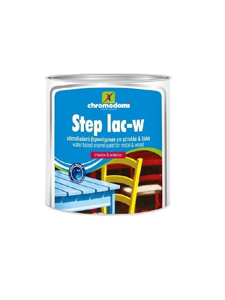 Акрилна боя STEP LAC ΝΕΡΟΥ - Chromodomi