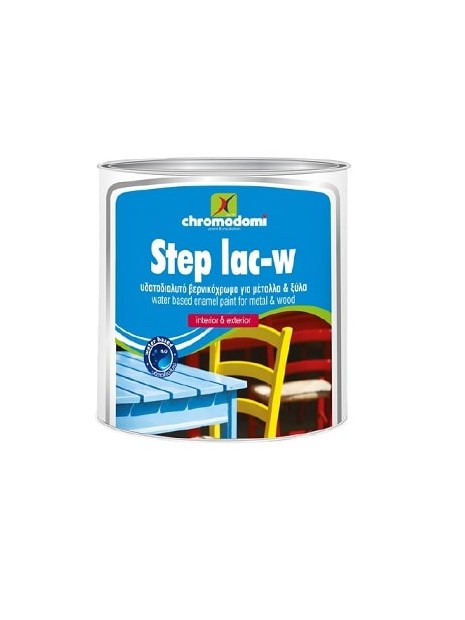 Акрилна боя STEP LAC ΝΕΡΟΥ - Chromodomi